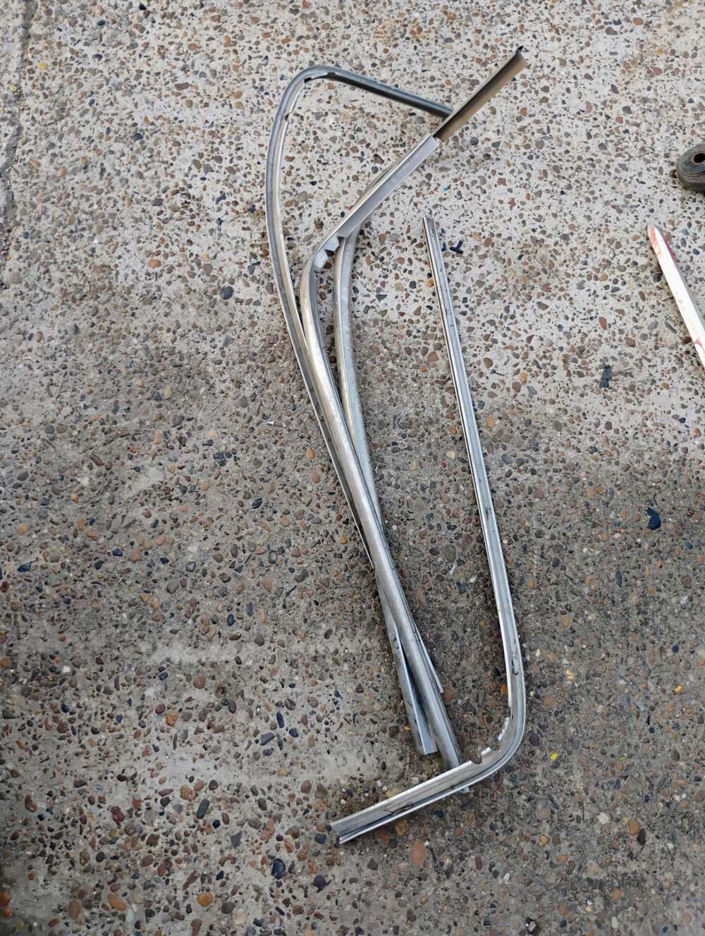 1965 Ford F100 Windshield Trim Molding Set